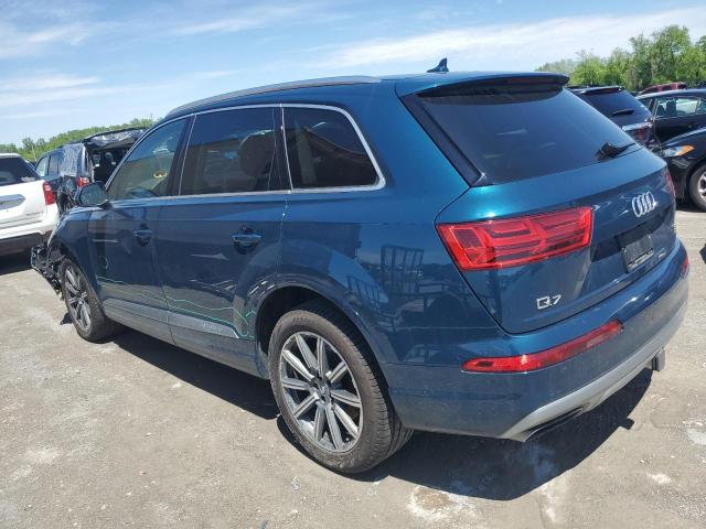 WA1VAAF79JD030454 - 2018 AUDI Q7 PRESTIGE BLUE photo 2