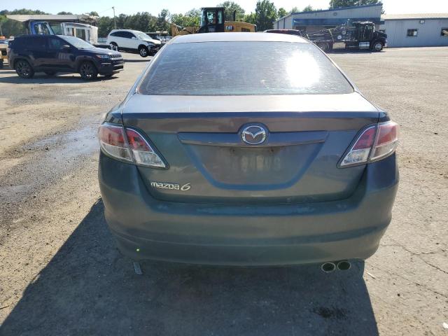 1YVHZ8CH1A5M54121 - 2010 MAZDA 6 I BLUE photo 6