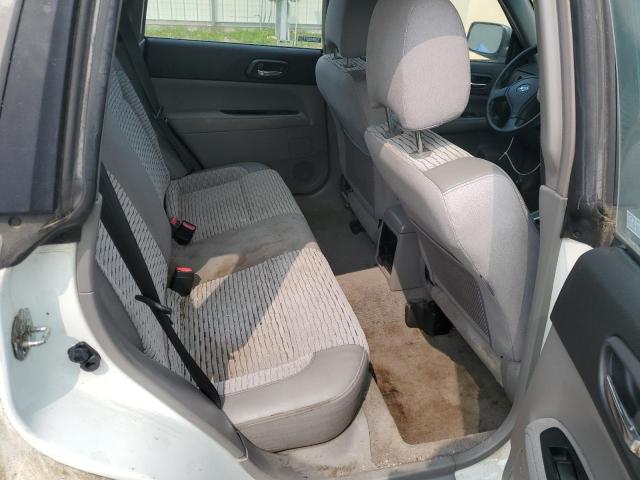 JF1SG65635H712408 - 2005 SUBARU FORESTER 2.5XS თეთრი ფოტო 10