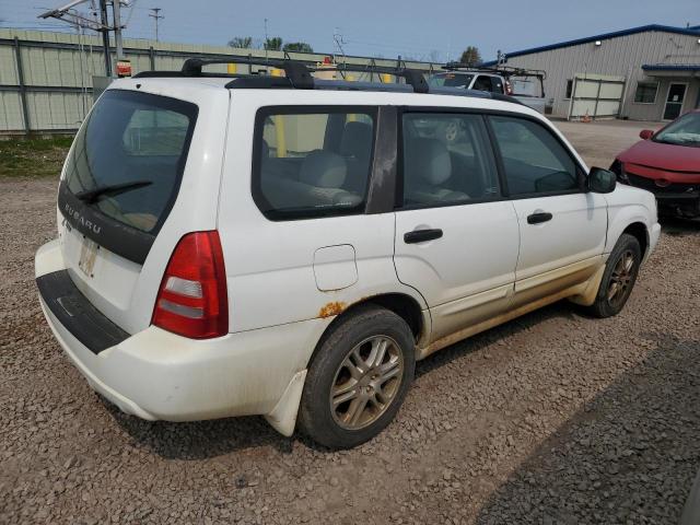 JF1SG65635H712408 - 2005 SUBARU FORESTER 2.5XS თეთრი ფოტო 3