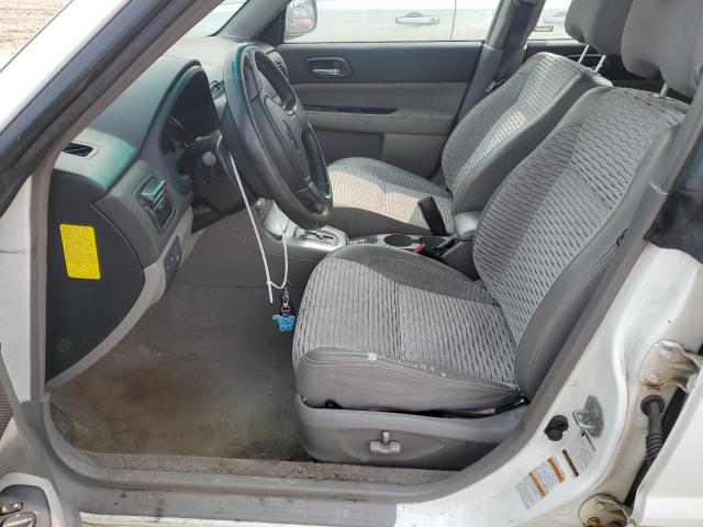 JF1SG65635H712408 - 2005 SUBARU FORESTER 2.5XS თეთრი ფოტო 7