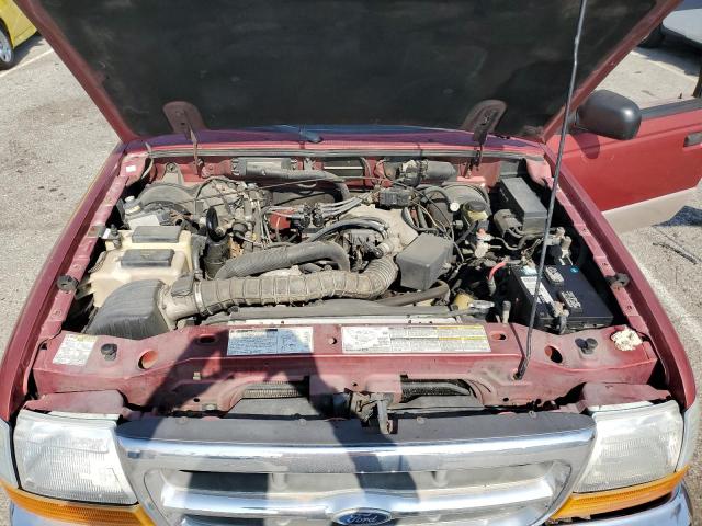 1FTYR10U1WTA20539 - 1998 FORD RANGER RED photo 11