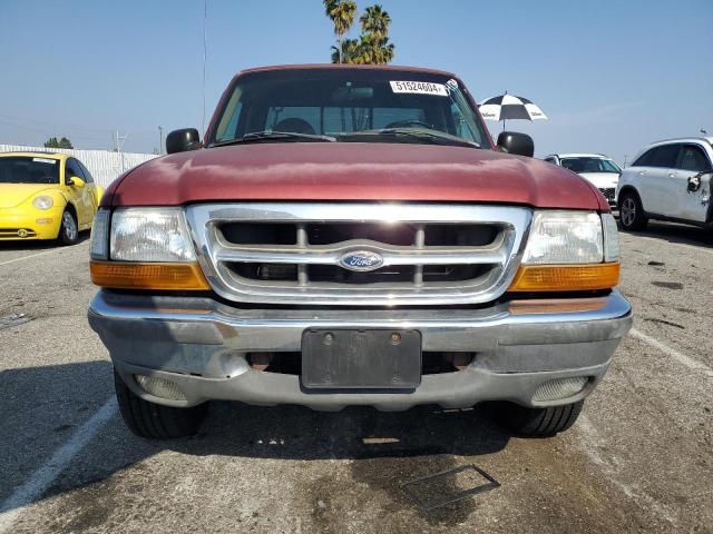 1FTYR10U1WTA20539 - 1998 FORD RANGER RED photo 5