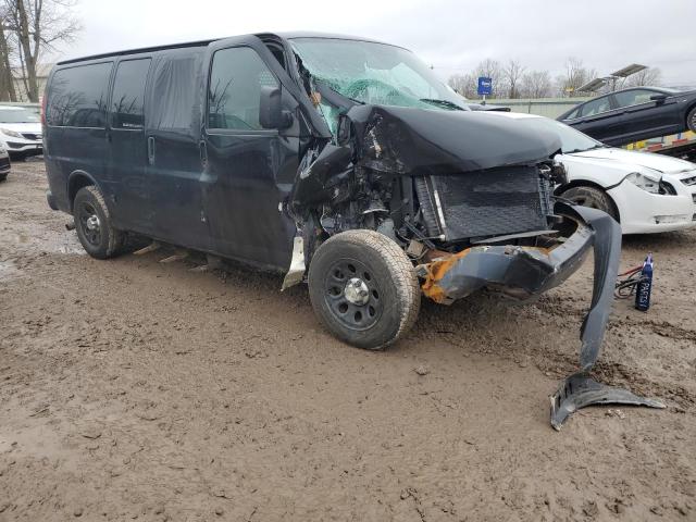 1GNUHBD45A1156881 - 2010 CHEVROLET EXPRESS G1 LS 黑色 照片 4