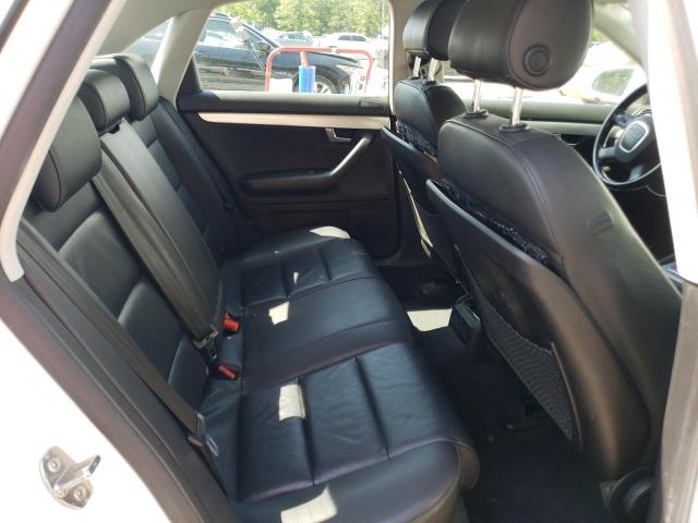 WAUAF78E68A009042 - 2008 AUDI A4 2.0T WHITE photo 10