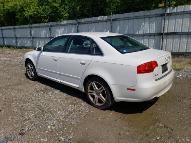 WAUAF78E68A009042 - 2008 AUDI A4 2.0T WHITE photo 2