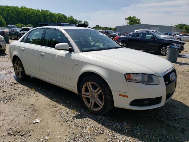 WAUAF78E68A009042 - 2008 AUDI A4 2.0T WHITE photo 4