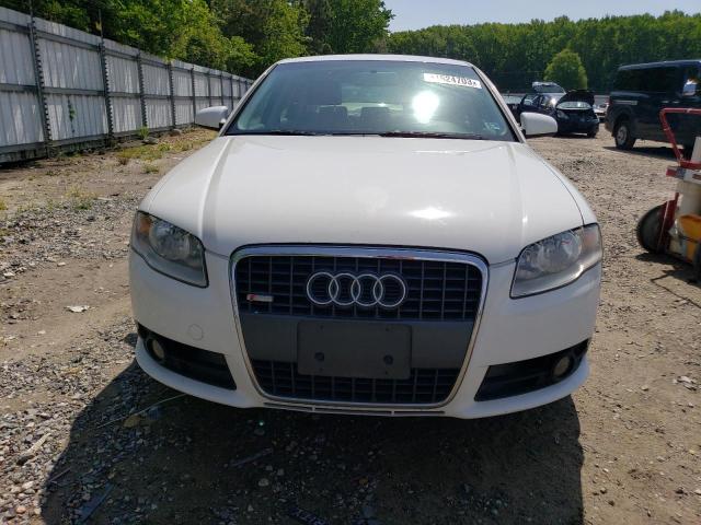 WAUAF78E68A009042 - 2008 AUDI A4 2.0T WHITE photo 5