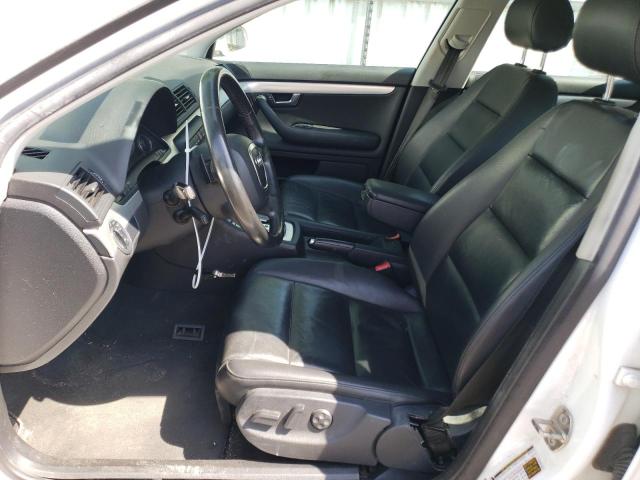 WAUAF78E68A009042 - 2008 AUDI A4 2.0T WHITE photo 7