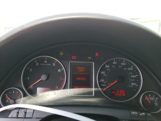 WAUAF78E68A009042 - 2008 AUDI A4 2.0T WHITE photo 9