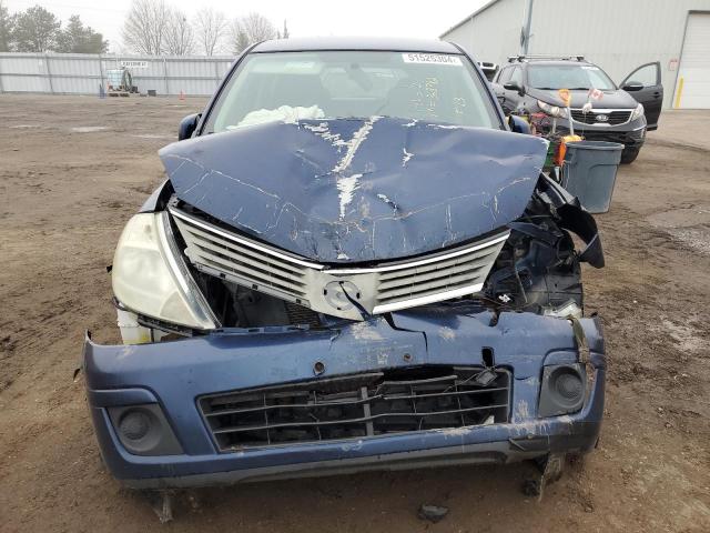 3N1BC13E59L363362 - 2009 NISSAN VERSA S BLUE photo 5