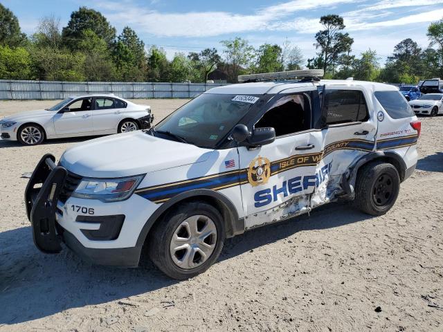 1FM5K8AR9HGB34502 - 2017 FORD EXPLORER POLICE INTERCEPTOR Ağ foto 1