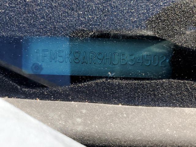 1FM5K8AR9HGB34502 - 2017 FORD EXPLORER POLICE INTERCEPTOR Ağ foto 12