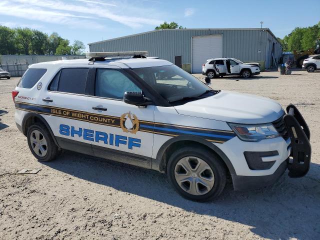 1FM5K8AR9HGB34502 - 2017 FORD EXPLORER POLICE INTERCEPTOR Ağ foto 4