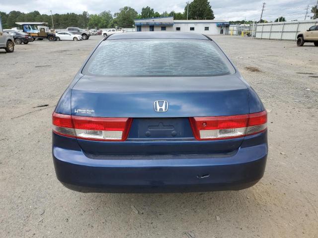 3HGCM56313G707612 - 2003 HONDA ACCORD LX BLUE photo 6