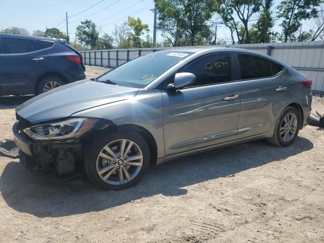 KMHD84LF3HU427450 - 2017 HYUNDAI ELANTRA SE GRAY photo 1