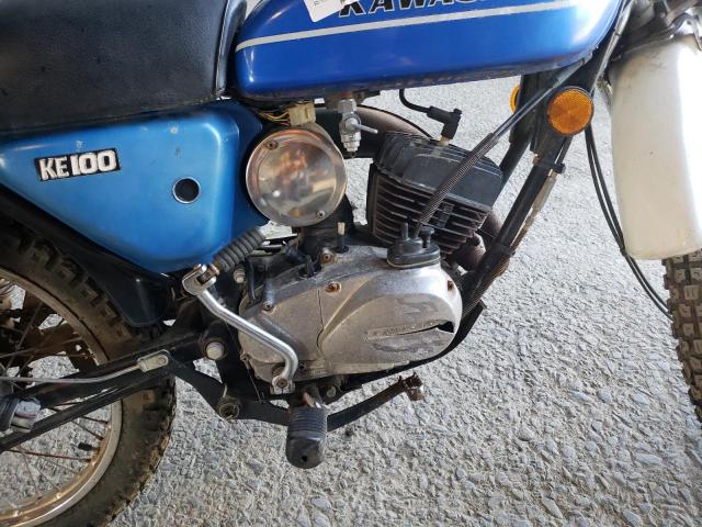 G5114358 - 1978 KAWASAKI KE100 BLUE photo 7