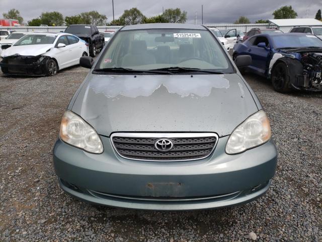 1NXBR32E65Z460025 - 2005 TOYOTA COROLLA CE TURQUOISE photo 5