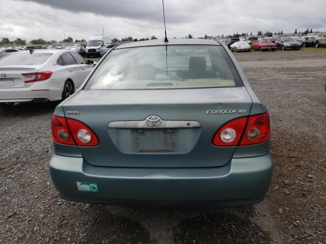 1NXBR32E65Z460025 - 2005 TOYOTA COROLLA CE TURQUOISE photo 6