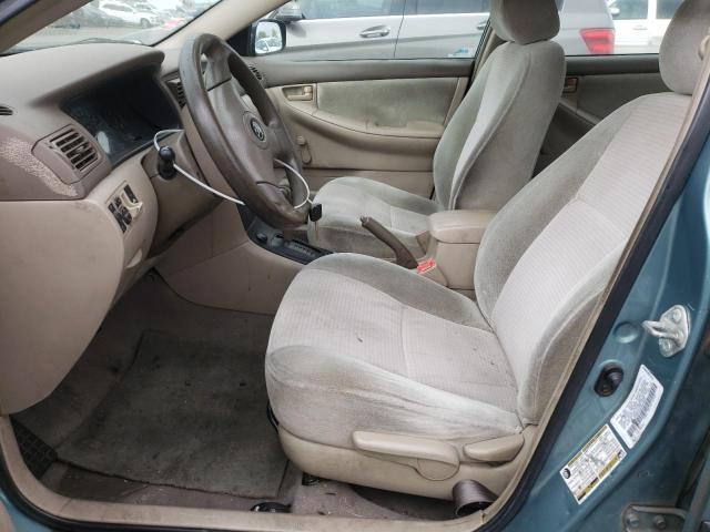 1NXBR32E65Z460025 - 2005 TOYOTA COROLLA CE TURQUOISE photo 7