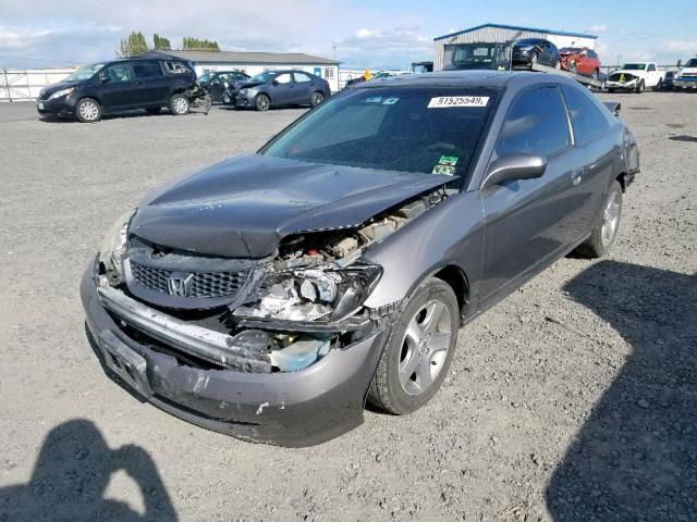 1HGEM22995L015931 - 2005 HONDA CIVIC EX  photo 2