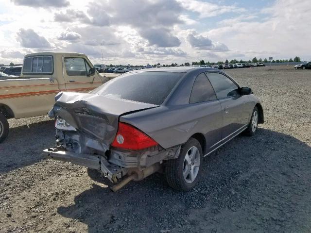 1HGEM22995L015931 - 2005 HONDA CIVIC EX  photo 4