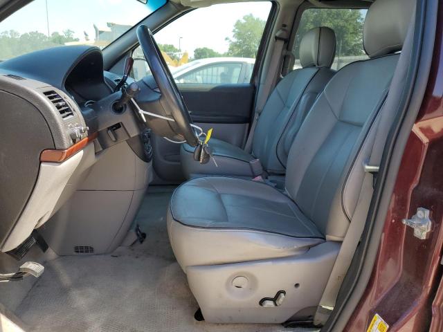 5GADV33W87D200732 - 2007 BUICK TERRAZA CXL BURGUNDY photo 7