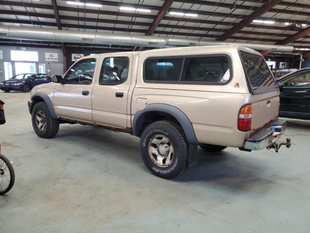 5TEHN72N11Z851117 - 2001 TOYOTA TACOMA DOUBLE CAB TAN photo 2