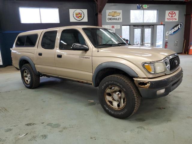 5TEHN72N11Z851117 - 2001 TOYOTA TACOMA DOUBLE CAB TAN photo 4