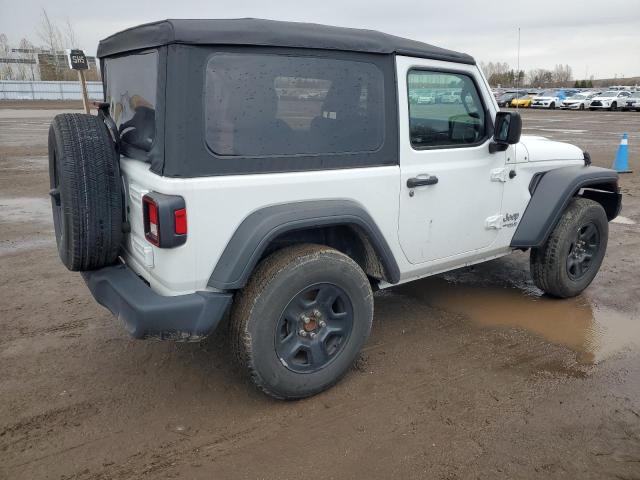 1C4HJXAGXMW535022 - 2021 JEEP WRANGLER SPORT WHITE photo 3