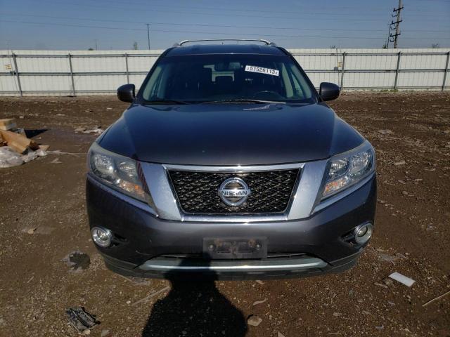 5N1AR2MM5EC662841 - 2014 NISSAN PATHFINDER S GRAY photo 5