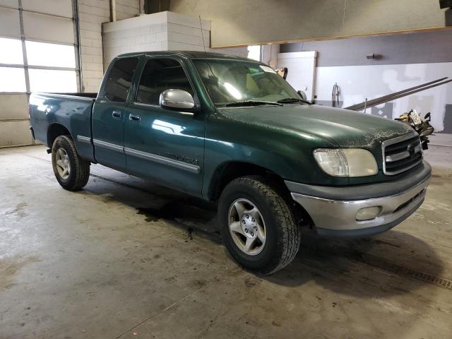 5TBRT34111S137412 - 2001 TOYOTA TUNDRA ACCESS CAB GREEN photo 4