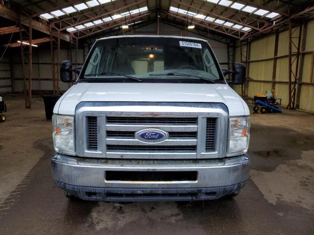 1FTNE14W98DB16278 - 2008 FORD ECONOLINE E150 VAN WHITE photo 5