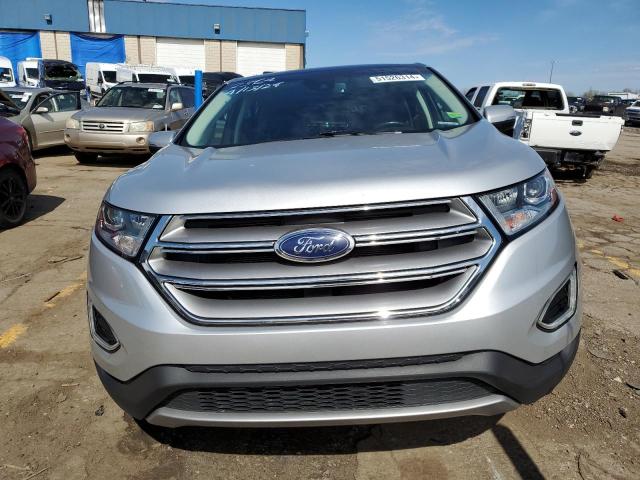 2FMPK4J90JBB62364 - 2018 FORD EDGE SEL SILVER photo 5