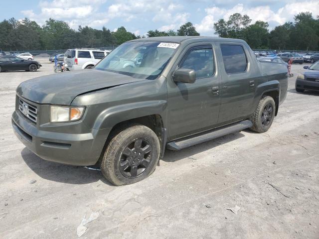 2HJYK16566H503568 - 2006 HONDA RIDGELINE RTL GREEN photo 1