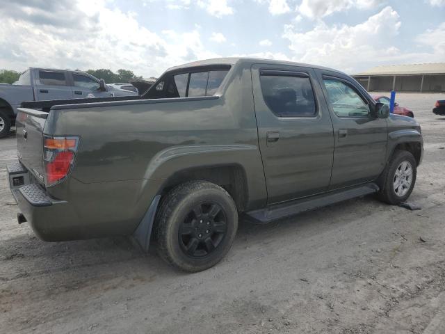 2HJYK16566H503568 - 2006 HONDA RIDGELINE RTL GREEN photo 3