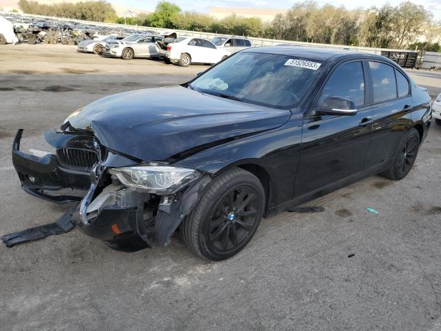 WBA8A9C57JAH13565 - 2018 BMW 320 I BLACK photo 1