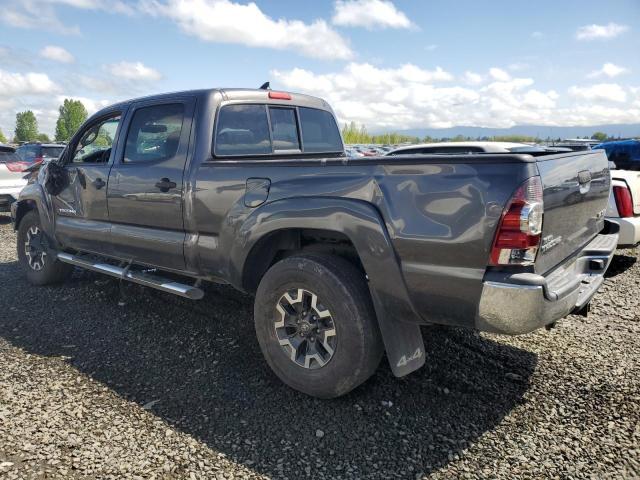 5TFMU4FN8CX009296 - 2012 TOYOTA TACOMA DOUBLE CAB LONG BED GRAY photo 2