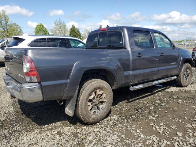 5TFMU4FN8CX009296 - 2012 TOYOTA TACOMA DOUBLE CAB LONG BED GRAY photo 3