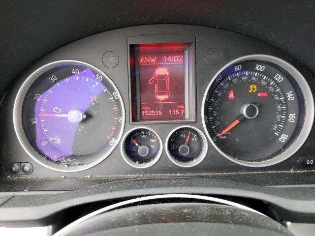 3VWDA71K89M139582 - 2009 VOLKSWAGEN GLI შავი ფოტო 9