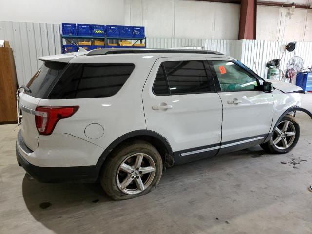 1FM5K7D80JGA90943 - 2018 FORD EXPLORER XLT თეთრი ფოტო 3