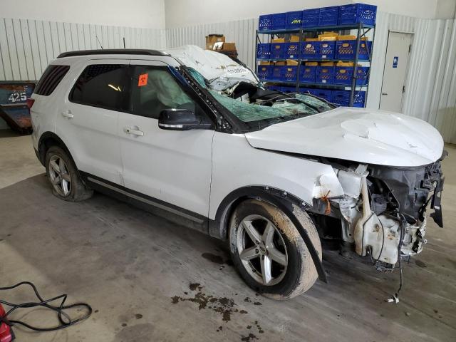 1FM5K7D80JGA90943 - 2018 FORD EXPLORER XLT თეთრი ფოტო 4