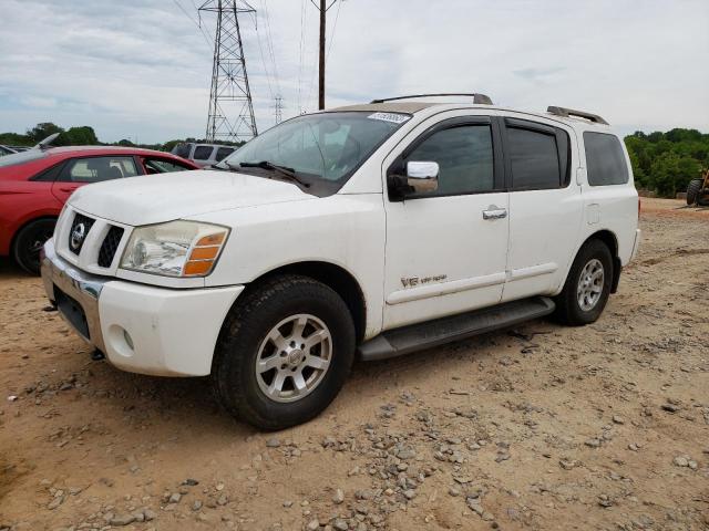 5N1AA08B76N720037 - 2006 NISSAN ARMADA SE WHITE photo 1