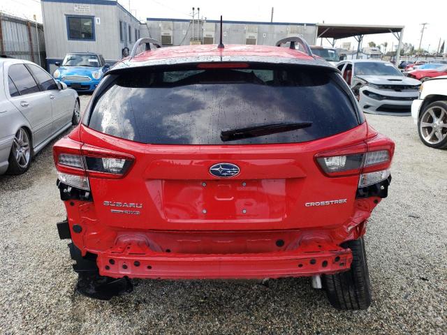 JF2GTABC4P8284149 - 2023 SUBARU CROSSTREK RED photo 6