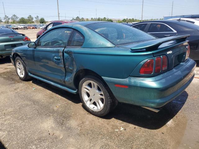 1FAFP42X7WF183139 - 1998 FORD MUSTANG GT GREEN photo 2