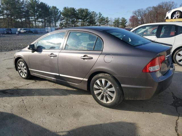 19XFA1F9XAE038959 - 2010 HONDA CIVIC EXL GRAY photo 2