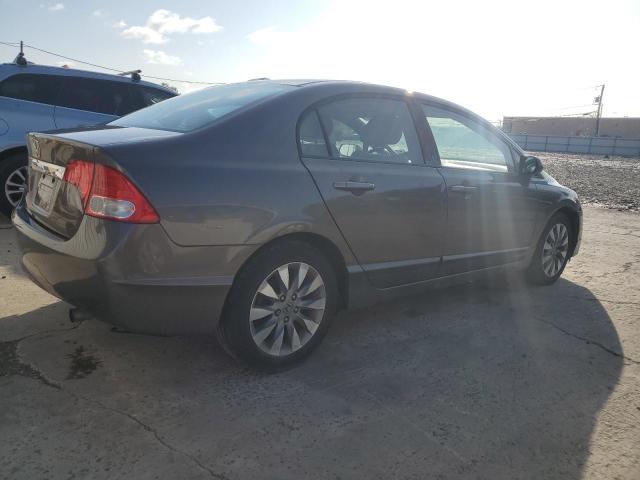 19XFA1F9XAE038959 - 2010 HONDA CIVIC EXL GRAY photo 3