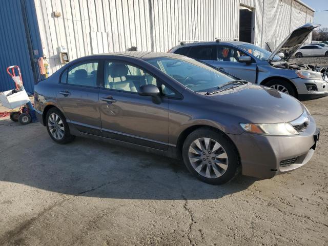 19XFA1F9XAE038959 - 2010 HONDA CIVIC EXL GRAY photo 4