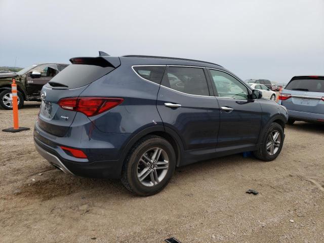 5NMZU3LB6HH008884 - 2017 HYUNDAI SANTA FE S BLUE photo 3