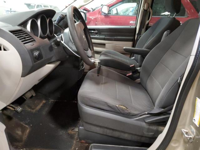 1D8HN44H88B169793 - 2008 DODGE GRAND CARA SE TAN photo 7